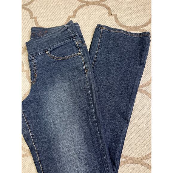 JAG Jeans bootleg pull on blue Jeans, size 12L - Picture 1 of 13